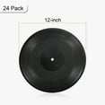 thumbnail image 2 of Unique Bargains Blank Vinyl Records, 12 Inch CD Fake Vinyl Records for Wall Aesthetic Decor, 24 Pack, 2 of 7