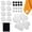 Color 3, variant on 8Pcs Magnetic Tablecloth Weight Set Heavy Duty Stainless Steel Tablecloth Weight for Outdoor Wedding Picnic Camping and Garden Use