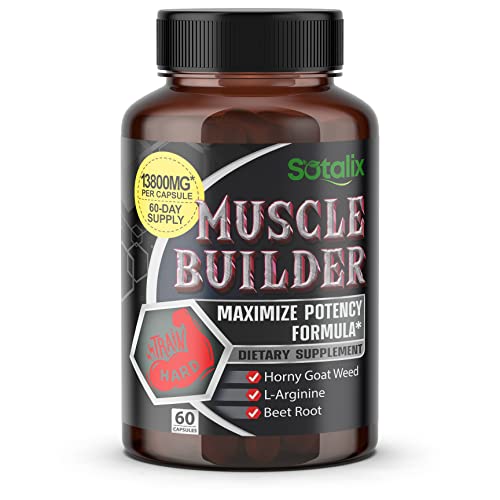 Ultra Muscle Builder Supplement 13800mg Highest Potency with LArginine