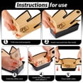 thumbnail image 5 of Toorise 4Pcs Silicone Bread Loaf Pan Liner with Extended Handle Non Stick Leak Proof Bread Baking Liner Reusable and Dishwasher Safe Fits 9x5 Inch/1.5 LB Pan, 5 of 11
