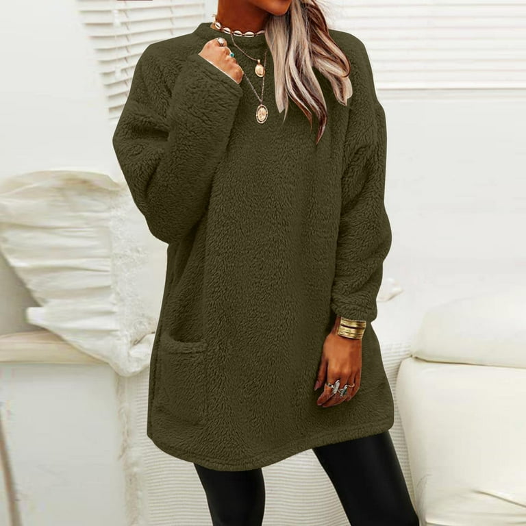 Walmart fuzzy pullover $10 best sale