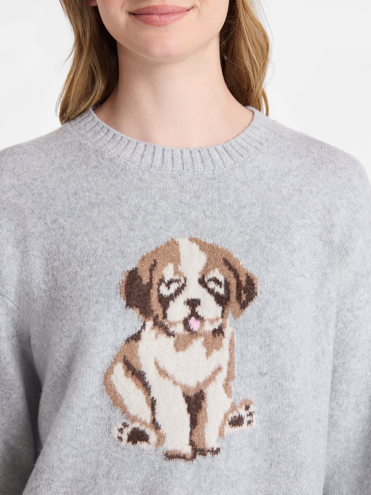 No Boundaries Fashion Icon Sweater, Midweight, Women's