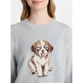 thumbnail image 4 of No Boundaries Fashion Icon Sweater, Midweight, Women's, 4 of 5