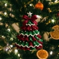 thumbnail image 5 of YWIYIUD 5IN DIY Crochet Christmas Tree Kit, Handmade Holiday Decoration Set, Christmas Crochet Kit for Beginners, Christmas Party Crochet Decorations,Holiday Craft Kit, 5 of 9