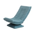 thumbnail image 3 of Sillón plegable con forma , sofá individual con funda desmontable, sofá pequeño para apartamentos para adultos, sofá reclinable para espacios pequeños Azul, 3 of 8
