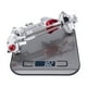 thumbnail image 5 of Vogacara Eje delantero CNC de aleación de aluminio 1/10 para pieza de coche Axial SCX10 RC, accesorios de coche RC, piezas de repuesto, pieza Kits de construcción modelo Negro, 5 of 6
