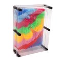 thumbnail image 4 of 3D Pin Art Board, Face Palm Handprint Model Transparent Acrylic Develop Creativity  For Office For Children S,M,L, 4 of 8