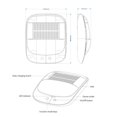 thumbnail image 4 of USB Ozone Generator Type C Solar Energy Air Freshener Purifier Deodorizer Machine for Home Car, 4 of 5