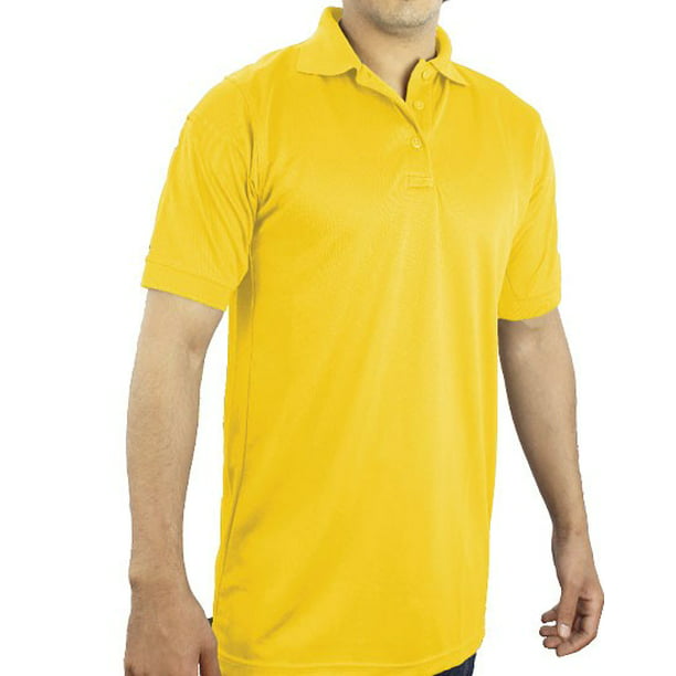 hardware Bemærk ånd First Class Tactical Performance Polo Shirt - Yellow - XL - Walmart.com