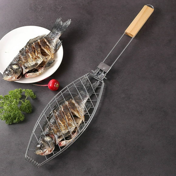 Hot Buy! Detachable Barbecue Net, Multifunctional Hamburger Grill Rack, Hot Grill Rack Tool, Thickened for Cooking, BBQ Parties, and Outdoor Use