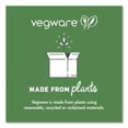 thumbnail image 2 of Vegware VW-P016NFA 6 in. Diameter Nourish Molded Compostable Fiber Plate Tableware - White (1000/Carton), 2 of 4