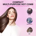 thumbnail image 5 of DAN Technology Mini Hot Comb Straightener Pink,Home Travel Pressing Comb Electric 450℉ for Black Hair Wigs Beard Dual Voltage with Keratin & Argan Oil, 5 of 5