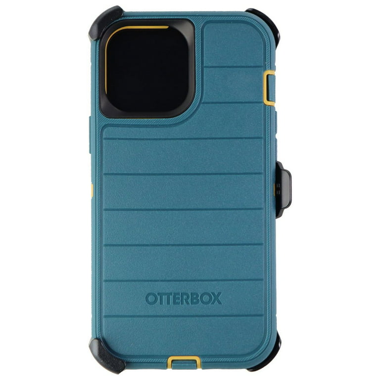 OTTERBOX serie Defender - Carcasa para iPhone 13 Pro Max y iPhone 12 Pro  Max (edición sin pantalla) - color verde cazador