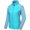 Upgrade Blue Radiance, variant on Women's Insulated Hiking Jacket, Thermal Running Hybrid Jacket, Lightweight Breathable and Warm