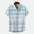 thumbnail image 3 of Camiseta de rayas para hombre, camisas de color liso para hombre, ropa de diseñador para hombre, ropa clásica, duradera, asequible, de moda para hombre, 3 of 5