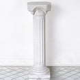 thumbnail image 2 of Efavormart 4 Pack 36" Tall White PVC Height Adjustable Empirical Roman Inspired Pedestal Column Plant Stand, 2 of 7