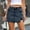 !Grey, variant on Clearance Sale!! Skorts Skirts for Women Denim Mini Skirt Side Slit with High Waisted Jean Shorts Stretchy Skorts Bloomy Skorts Woman High Waisted Casual Stretchy Denim Skirt Side Split Skirts Blue S
