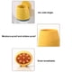 thumbnail image 4 of Injueey Soporte para cepillos de Desagüe Lavabo Peine Organizador de de Estante de almacenamiento Cosméticos Accesorios Almacenamiento y organización del hogar Amarillo, 4 of 6
