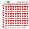 "I Love Heart - Sports Hobbies - Fitness - 1/2"" (0.5"") Scrapbooking Crafting Stickers"