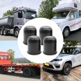 thumbnail image 3 of Hoypeyfiy 4Pcs Push Through Wheel Center Caps, 3.19 Inch Truck Trailer Rim Center Caps, Trailer Hub Caps for Trailer Truck RV Wheel Rims, S, 3 of 7