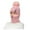 Pink, variant on ZHENHONG Beanie for Women Womens Earmuffs Add Flocking Thermal Cycling Warm Winter Hat Knitting Scarf Hat Skull Caps