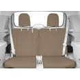 thumbnail image 2 of CalTrend Rear 50/50 Split Bench DuraPlus Seat Covers for 2003-2005 Hummer H2 - GM103-06DA Beige Insert and Trim, 2 of 3