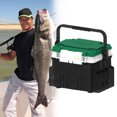 thumbnail image 1 of Caja Organizadora Pesca Doble Capa 20L Con Asa Accesorios Plástico, 1 of 9