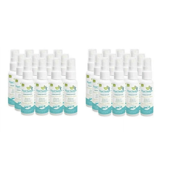 BAC-D Alcohol Free Hand Sanitizer and Wound Care, 1.7 oz. (Pack of 24)