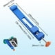 thumbnail image 3 of Abrazadera guía ajustable para sierra circular | Herramienta de posicionamiento de precisión para corte y fresado de madera | Mecanismo de bloqueo bidireccional | Compatible con sierras de 145 mm a, 3 of 5