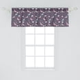 thumbnail image 2 of Ambesonne Colorful Valance Pack of 2, Unicorn Happy Day, 54"X18", Multicolor, 2 of 4