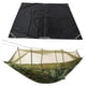 thumbnail image 1 of Camuflaje Portátil Paracaídas Individual Acampar Al Jardín Patio Hamaca Cama Columpio Mosquitera Y Colchoneta shamjiam Hamaca de camping al aire libre, 1 of 8