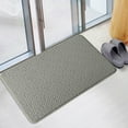 thumbnail image 5 of Fleece Bath Mat | Solid Color Non-Slip Absorbent Door Mat | 40x60cm Water-Wicking Bathroom Rug | High Elasticity Household Floor Mat for Entryway Kitchen Safety, 5 of 6