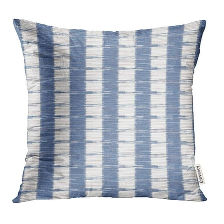 

USART Carpet Vertical Horizontal Striped White Blue Abstract Floor Grid Pillowcase Cushion Cases 16x16 inch