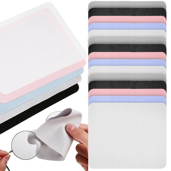 20pcs Screen Cleaner Microfiber Cleaning Cloth Glasses Cleaning Cloth Eyeglass Cleaning Kit