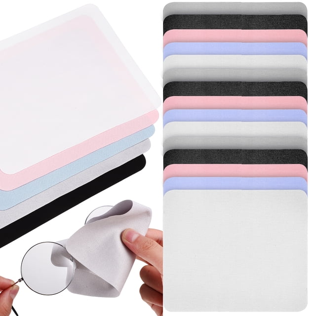 20pcs Screen Cleaner Microfiber Cleaning Cloth Glasses Cleaning Cloth Eyeglass Cleaning Kit