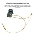 thumbnail image 2 of Kit de Remplacement de Réparation Résistance aux Hautes Températures Stable Pièce de Rechange Accessoires de Chauffage à Tête Filetée 75 Grand Compatibilité pour Jardin Extérieur, 2 of 7