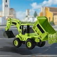 thumbnail image 7 of Forklift Toy Pull Back Construction Vehicle Realistic Dump Truck Bulldozer Excavator Model for Toddlers Boys Girls Ages 3+, 7 of 7