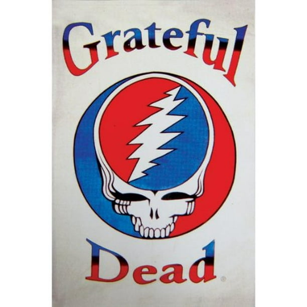 Grateful Dead Steal Your Face Tapestry White Walmart Com Walmart Com