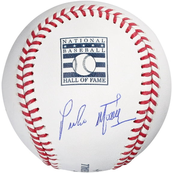 Pedro Martinez Boston Red Sox Autographed Hall of Fame Logo Baseball - Fanatics Authentic Certified