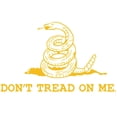 thumbnail image 3 of CafePress - 2 Dont Tread On Me Yellow Print Mug - 11 oz Ceramic Mug - Novelty Coffee Tea Cup, 3 of 6
