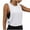 White, variant on Dvprdro Women's Lightweight Summer Tops Casual Fashion Solid Color Crew Neck Sleeveless Beach Sports Yoga Blouses Spring Athletic Tank Tops for Women