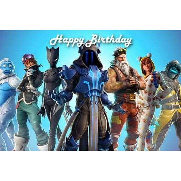 Battle Royale (7 Season) Edible cake topper for 1/4 sheet cake or larger