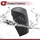 thumbnail image 5 of Cubierta de pomo de cambio antideslizante Unique Bargains para palanca de cambios del coche, protector para Ford Fiesta 2009-2012, cuero sintético negro, 5 of 7