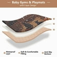 thumbnail image 5 of WOBOGO Halloween Cat Baby Playmats Extra Large Waterproof Rollable Activity Pads for Toddlers 50×50inch, 5 of 7