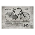 thumbnail image 2 of Tiptophomedecor Vintage Wallpaper Wall Mural - Bicycle In 1902, 2 of 3