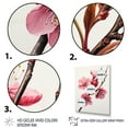 thumbnail image 3 of Designart "Springtime Cherry Blossoms" Floral Framed Wall Art - Traditional Pink Cherry Bedroom Framed Canvas Wall Art, 3 of 6
