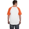 thumbnail image 3 of Tee-Shirt de Baseball à Manches Courtes 2.0 TG Blanc/orange, 3 of 4