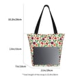 thumbnail image 5 of Kdxio Vegetables Women Reusable Grocery Bags Foldable Ripstop,Reusable Shopping Bags for Shopping,Gym,Gift, 5 of 8