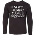 thumbnail image 3 of Inktastic New Year's Eve Squad with Stars in White Long Sleeve Youth T-Shirt, 3 of 5