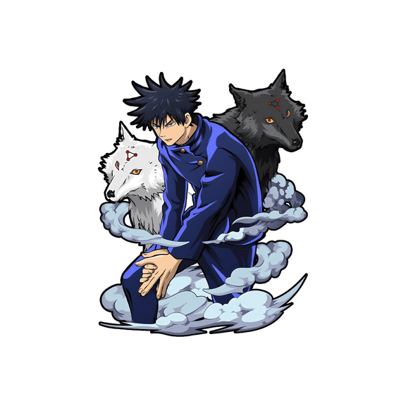 Megumi Fushiguro Sticker – Summoning His Divine Beasts